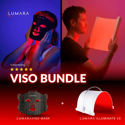 Lumara Illuminate Red V2 Light Panel — home recovery setup