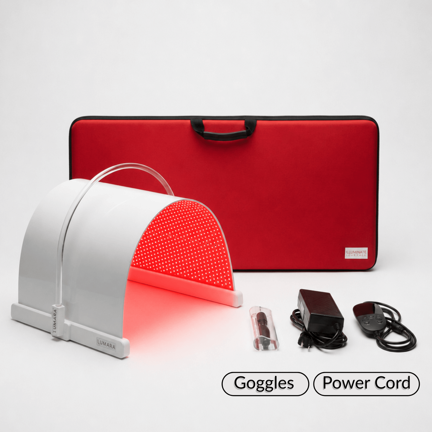 Lumara Illuminate Red V2 Light Panel — panel bundle overview
