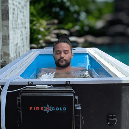 Fire Cold Plunge All-in-One — black tub configuration