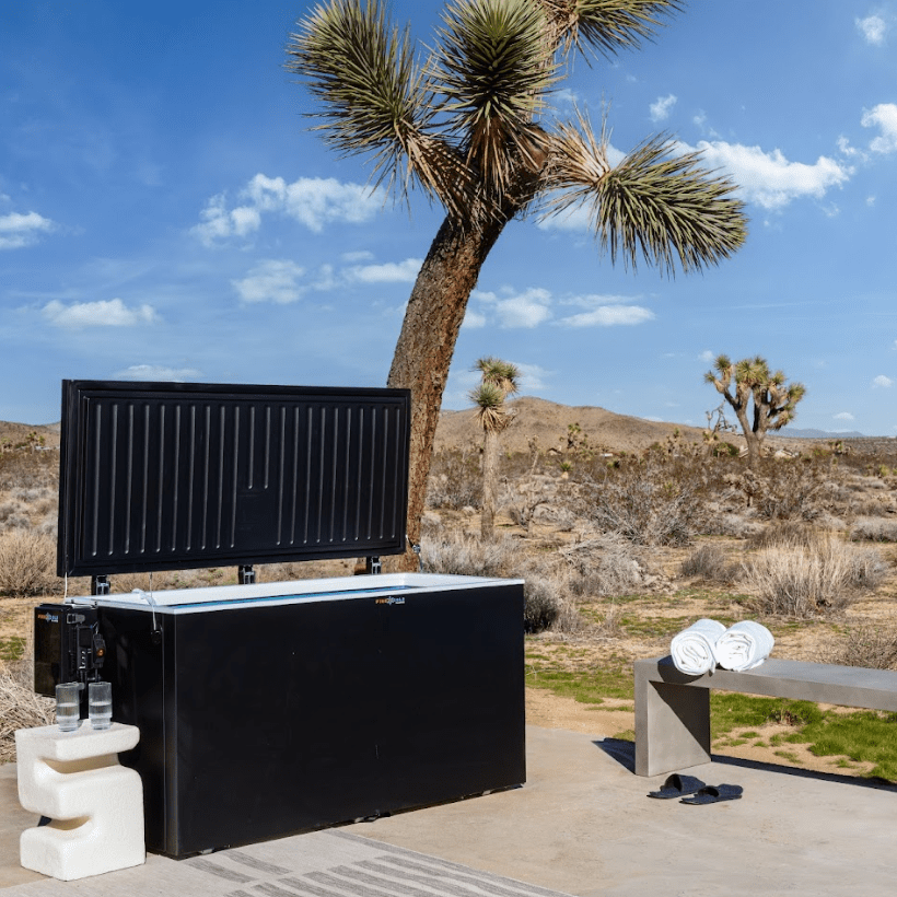 Fire Cold Plunge All-in-One — tub and chiller view