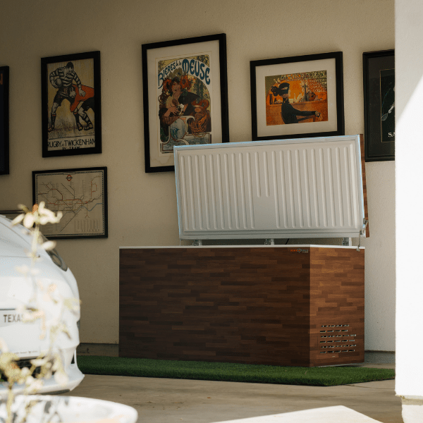 Fire Cold Plunge All-in-One — system dimensions
