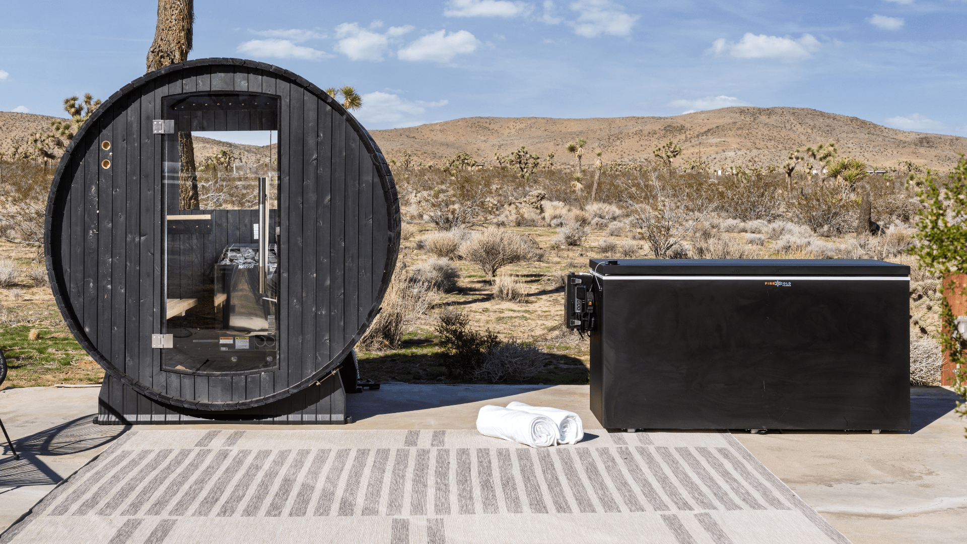 Fire Cold Plunge All-in-One — maintenance detail